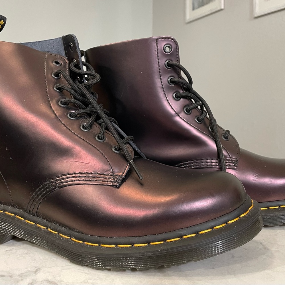 Dr. Martens 1460 Pascal Chroma Metallic Leather Boots